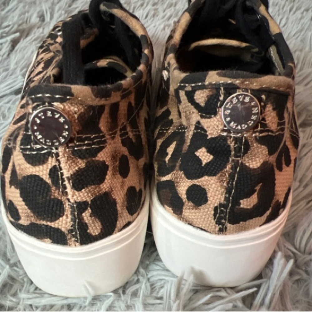 Emmi Leopard Print Platform Sneakers - Picture 6 of 7